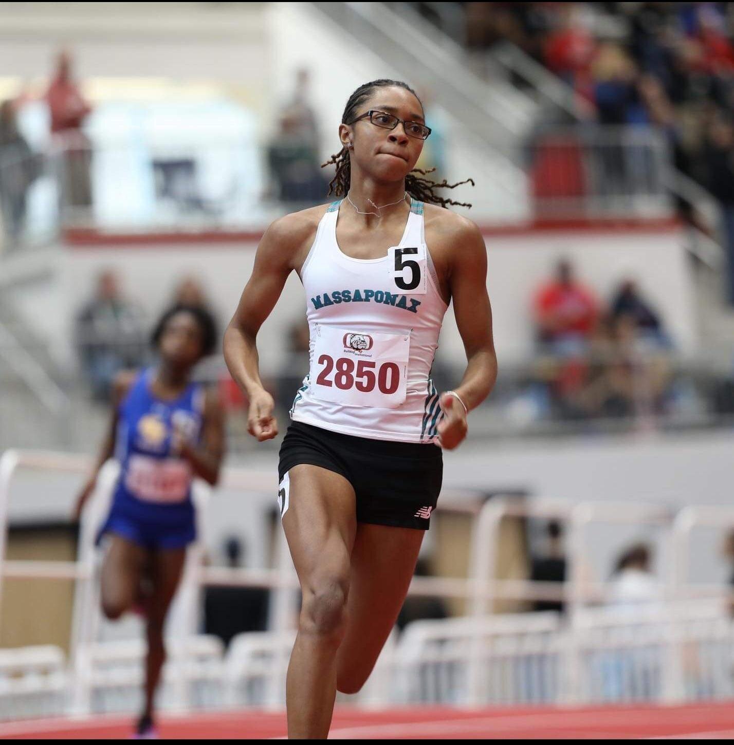 Aaliyah pyatt 2021 400m indoor NATIONAl champion